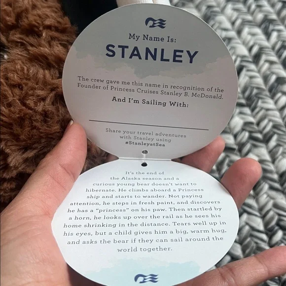 Captain Brown Teddy Bear in Sailor Outfit - Picture 7 of 8